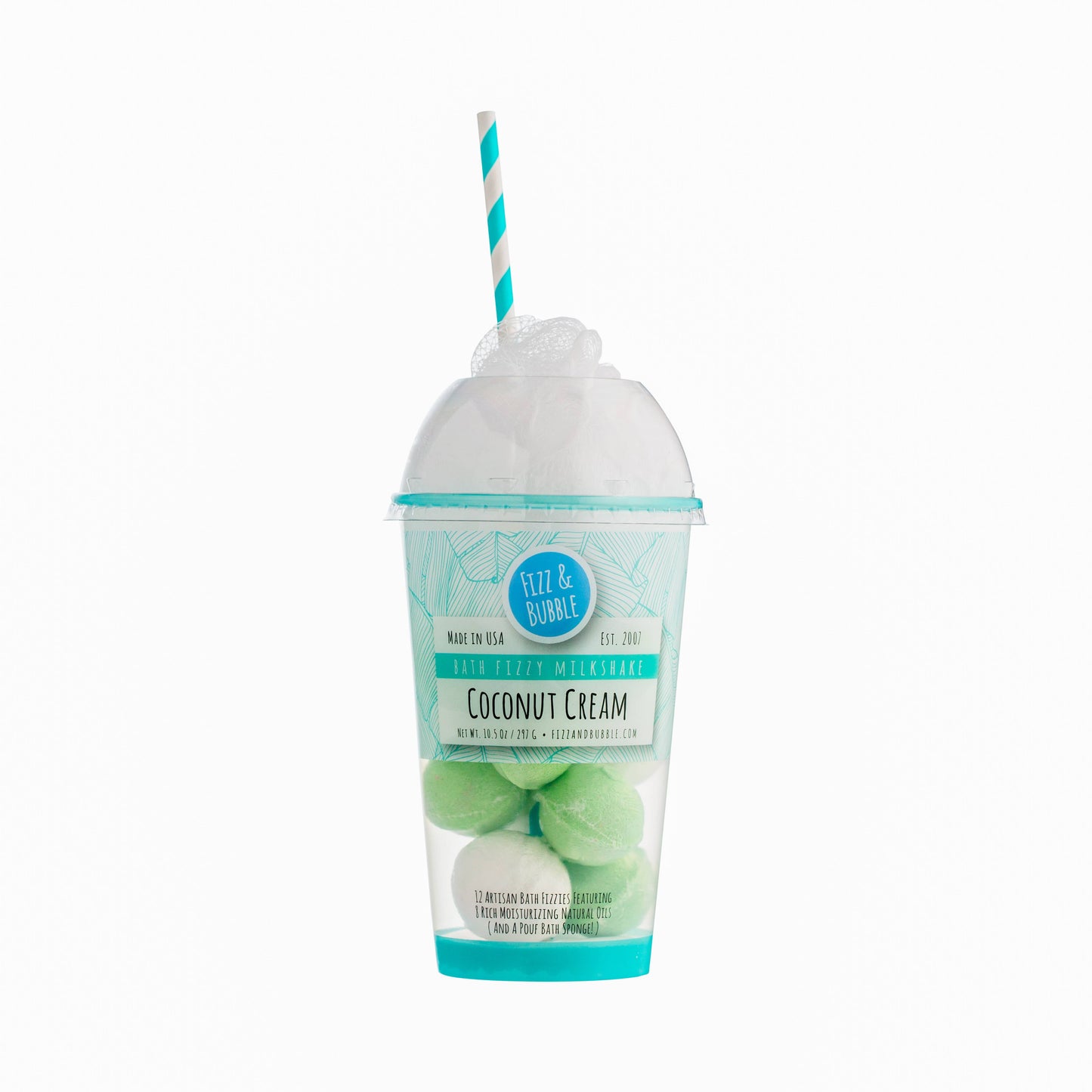 Coconut Cream Bath Fizzy Milkshake