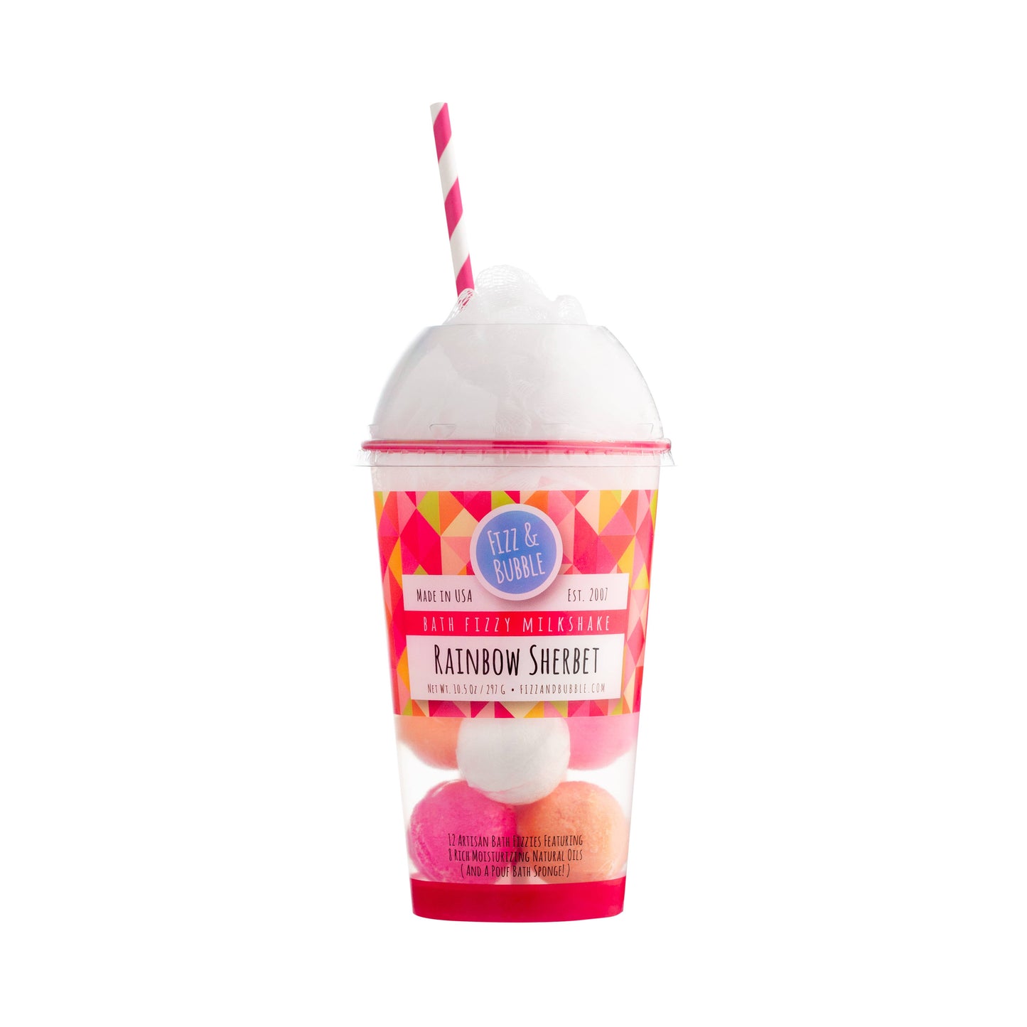 Rainbow Sherbet Bath Fizzy Milkshake