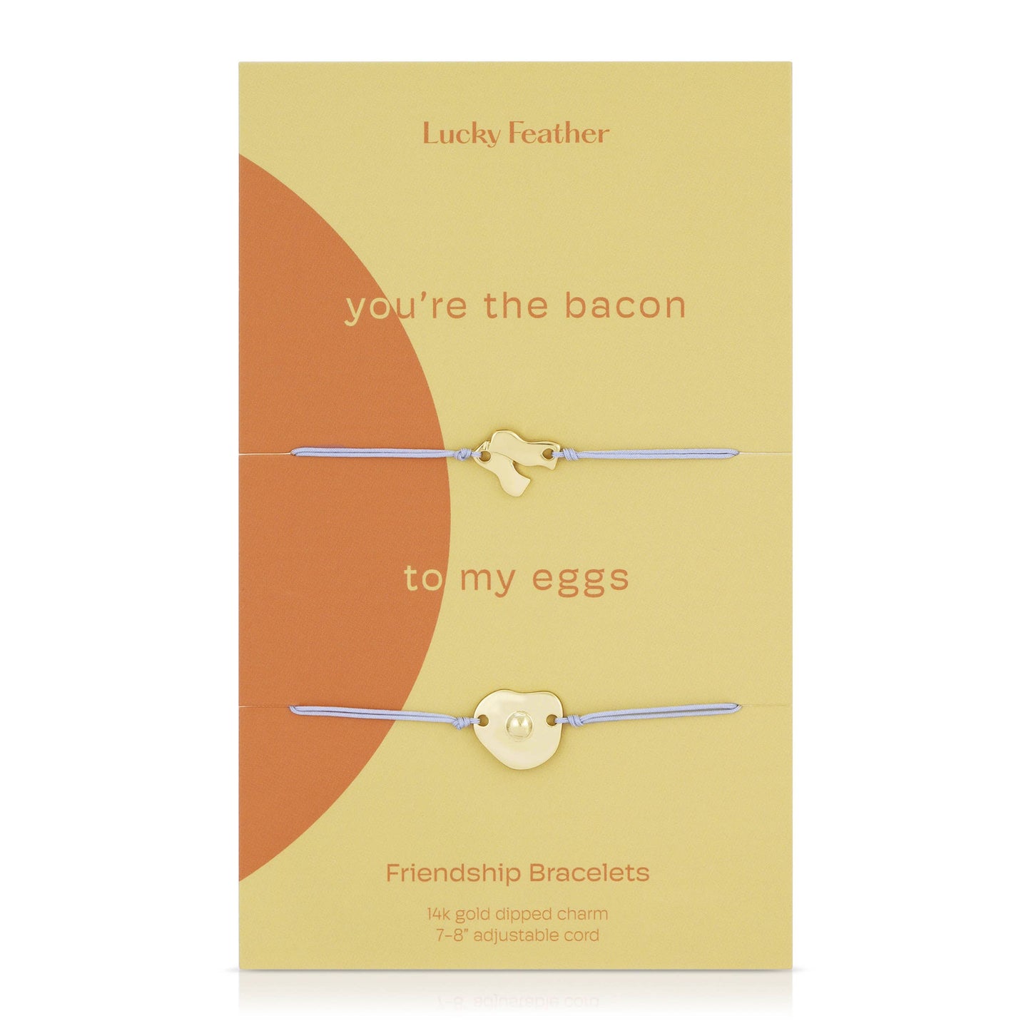 Friendship Bracelet - Bacon to Eggs