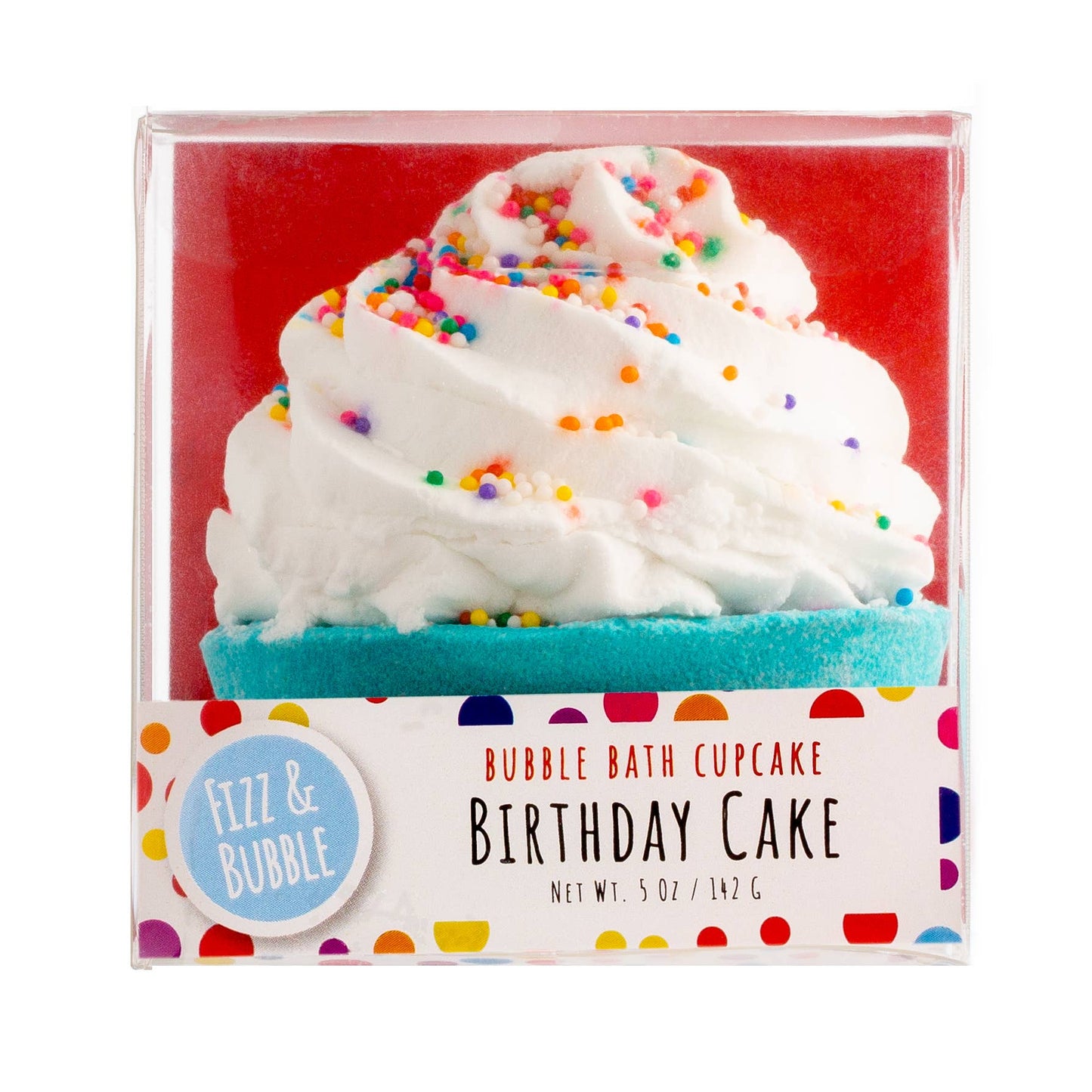 Birthday Cake Bubble Bath Cupcake