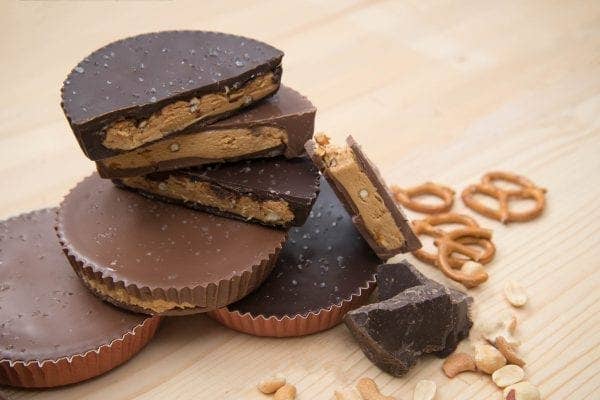 Salted Pretzel Peanut Butter Cups