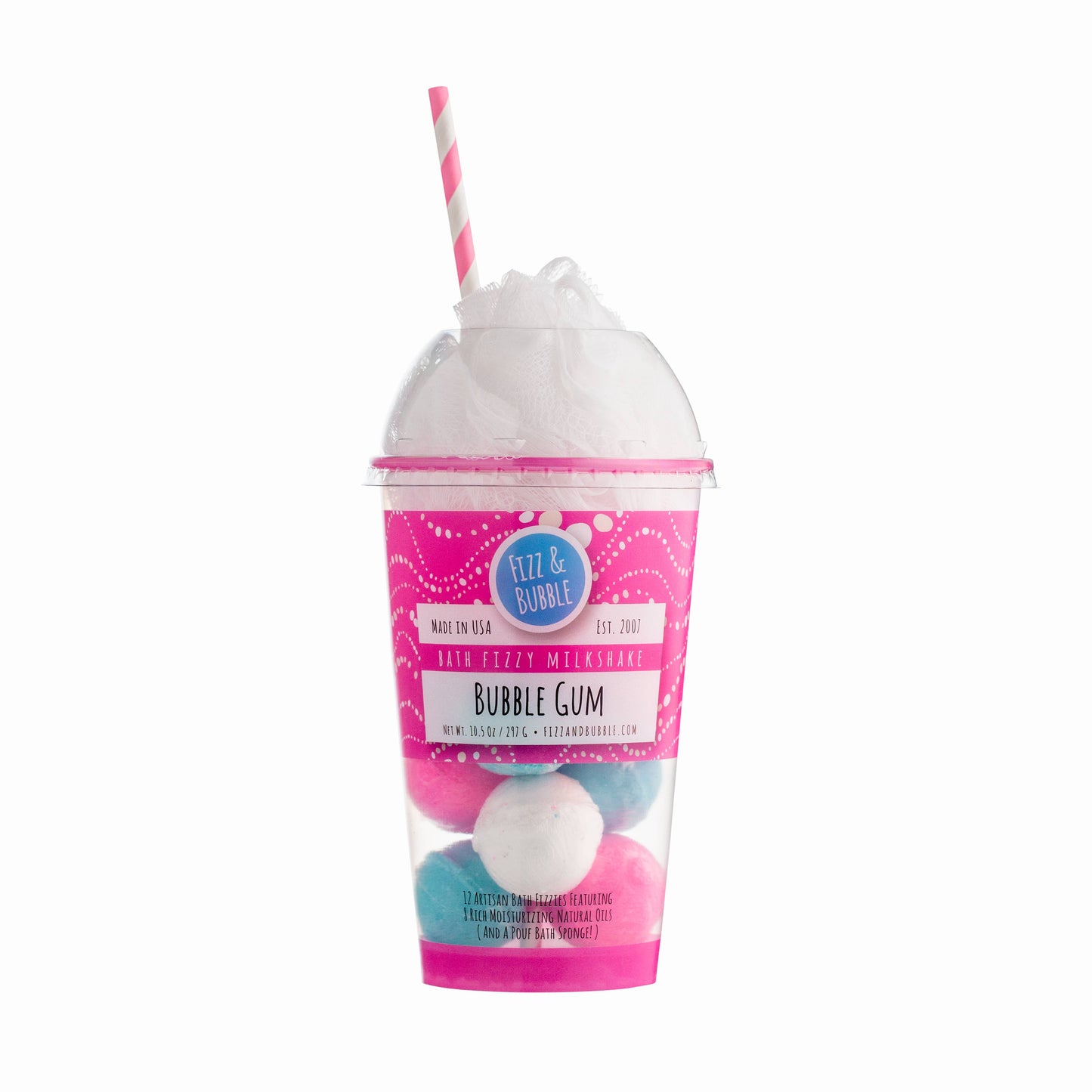 Bubble Gum Bath Fizzy Milkshake