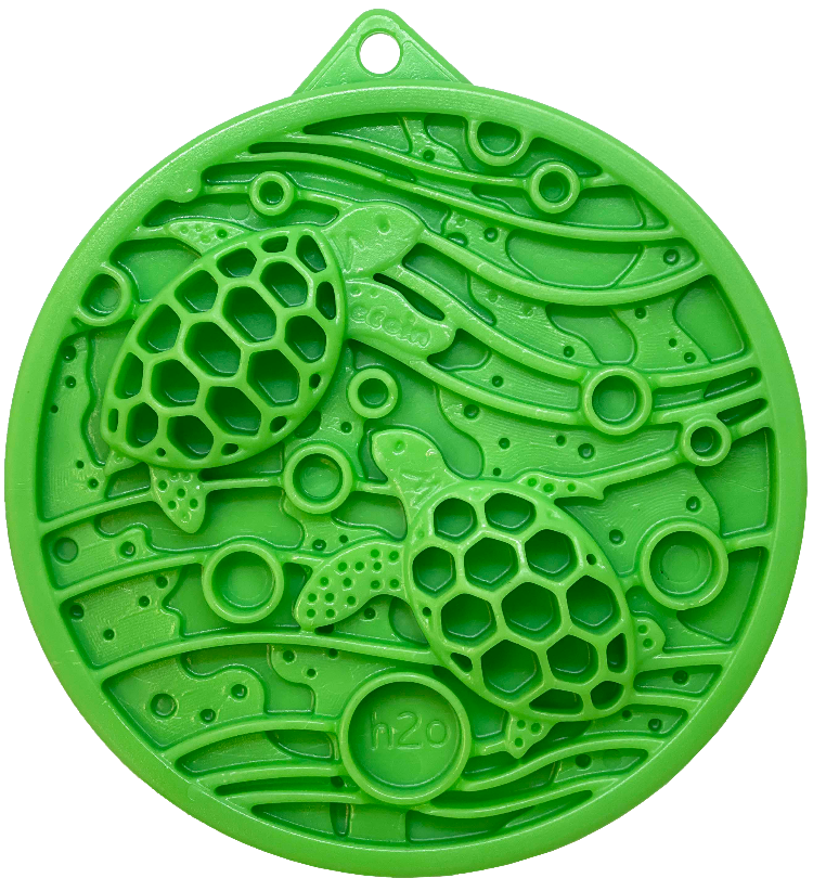 Turtle Enrichment Coin Lick Snack Mat