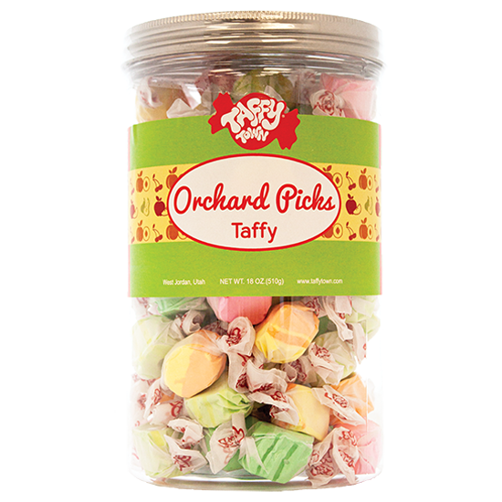 Orchard Picks Taffy Canister