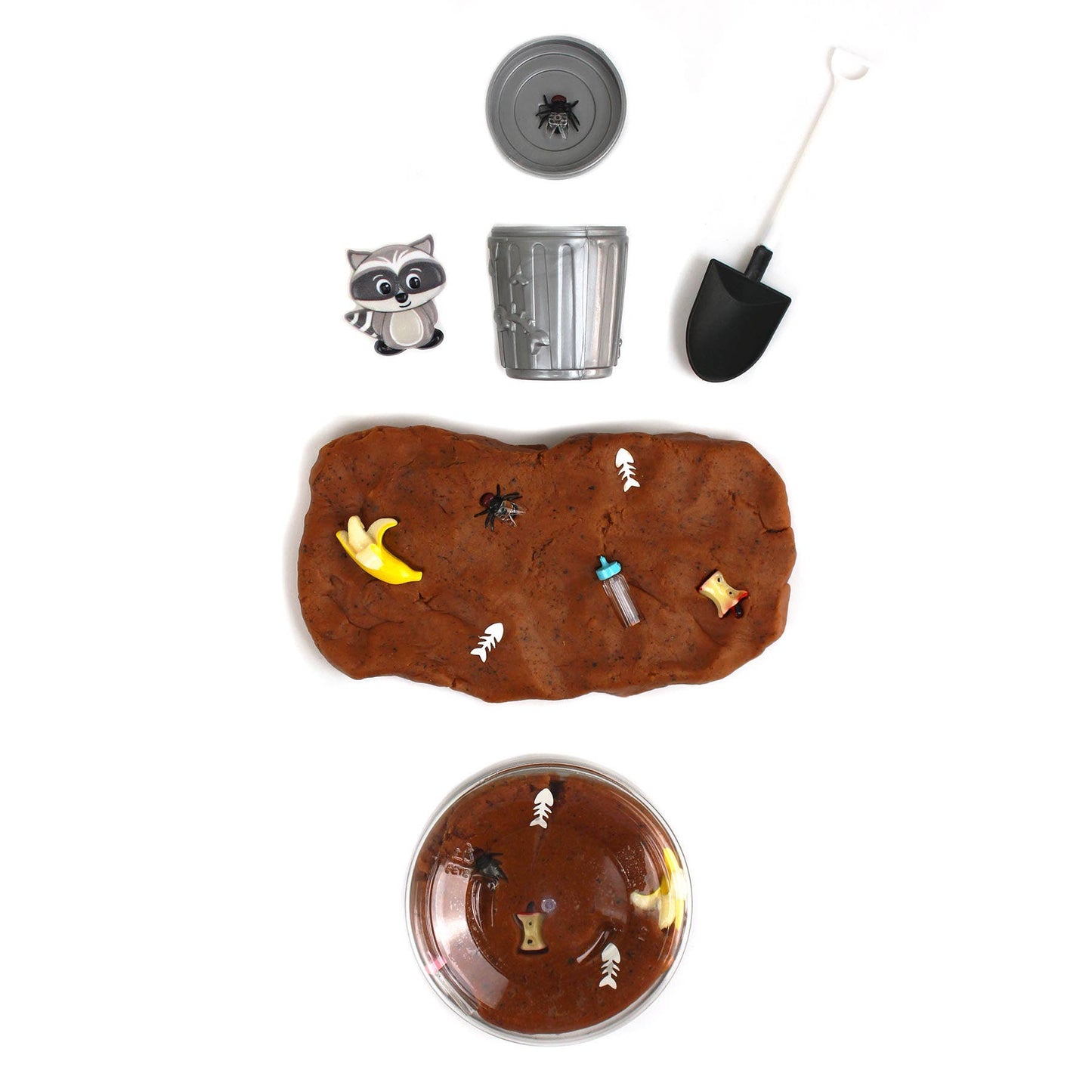 Garbage Sensory Play Dough Kit