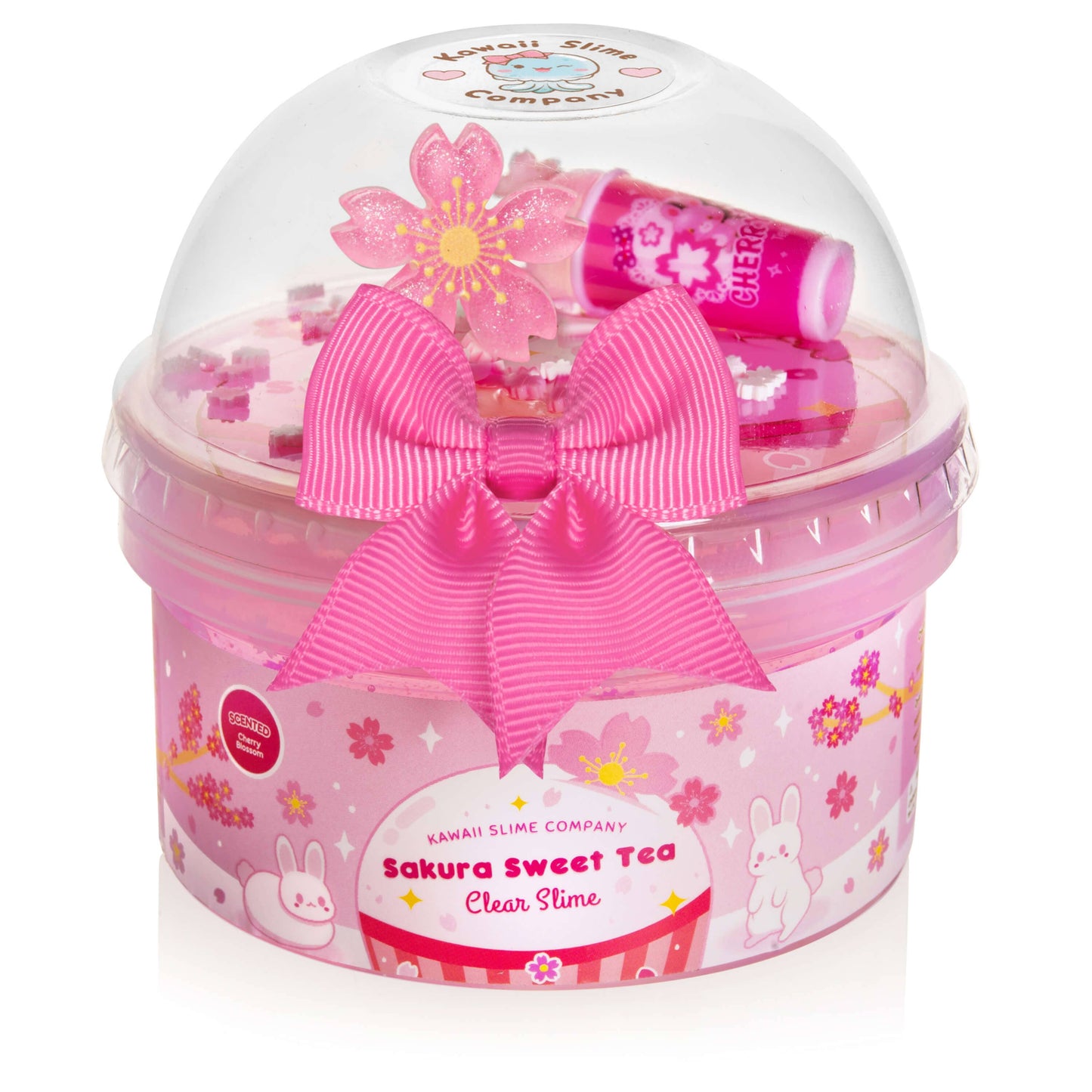 Sakura Sweet Tea Clear Slime (4pcs/case)