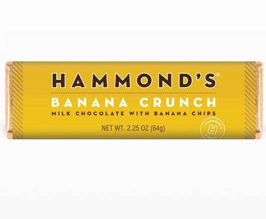 Banana Crunch Milk Chocolate Bar 2.25oz