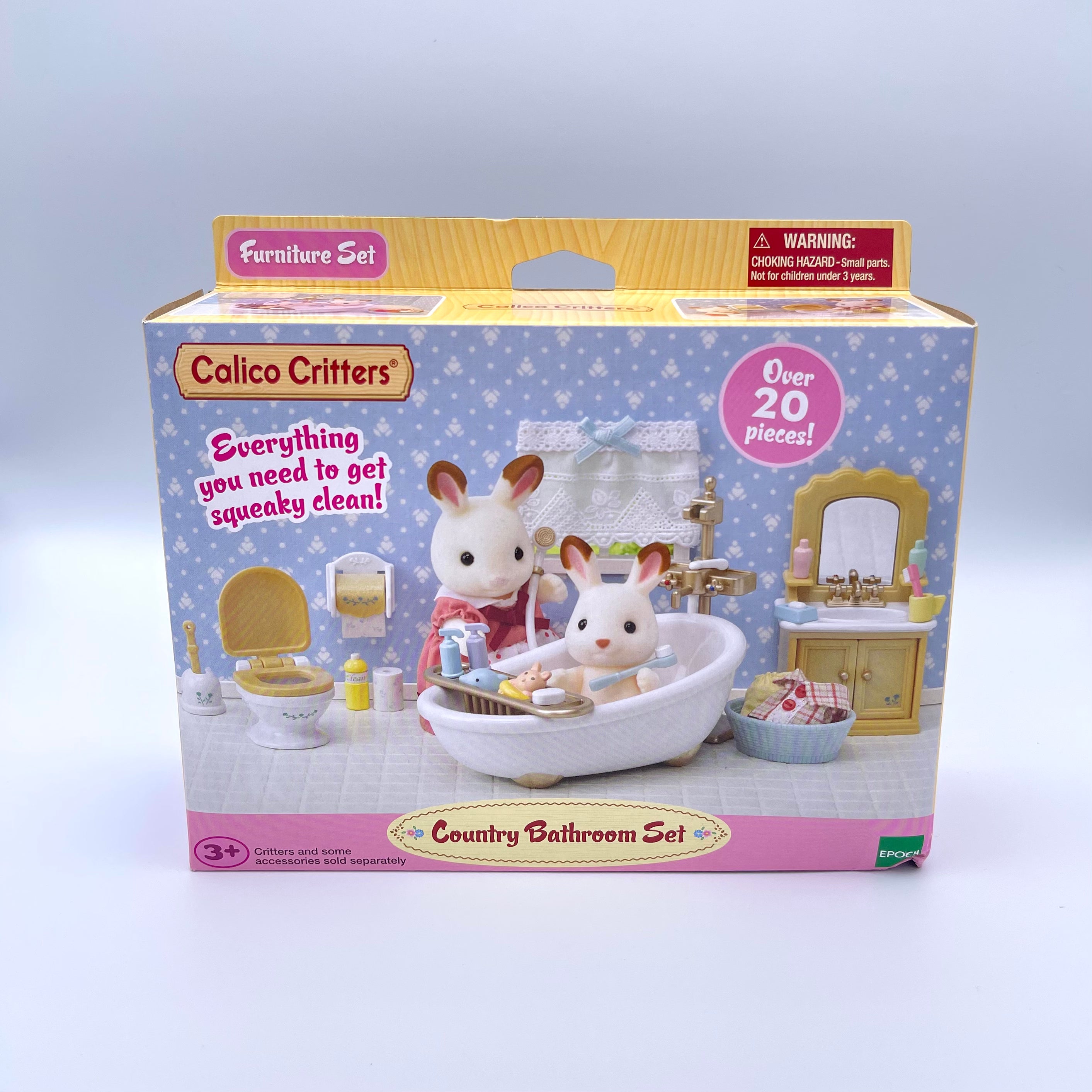 Calico critters best sale country bathroom set