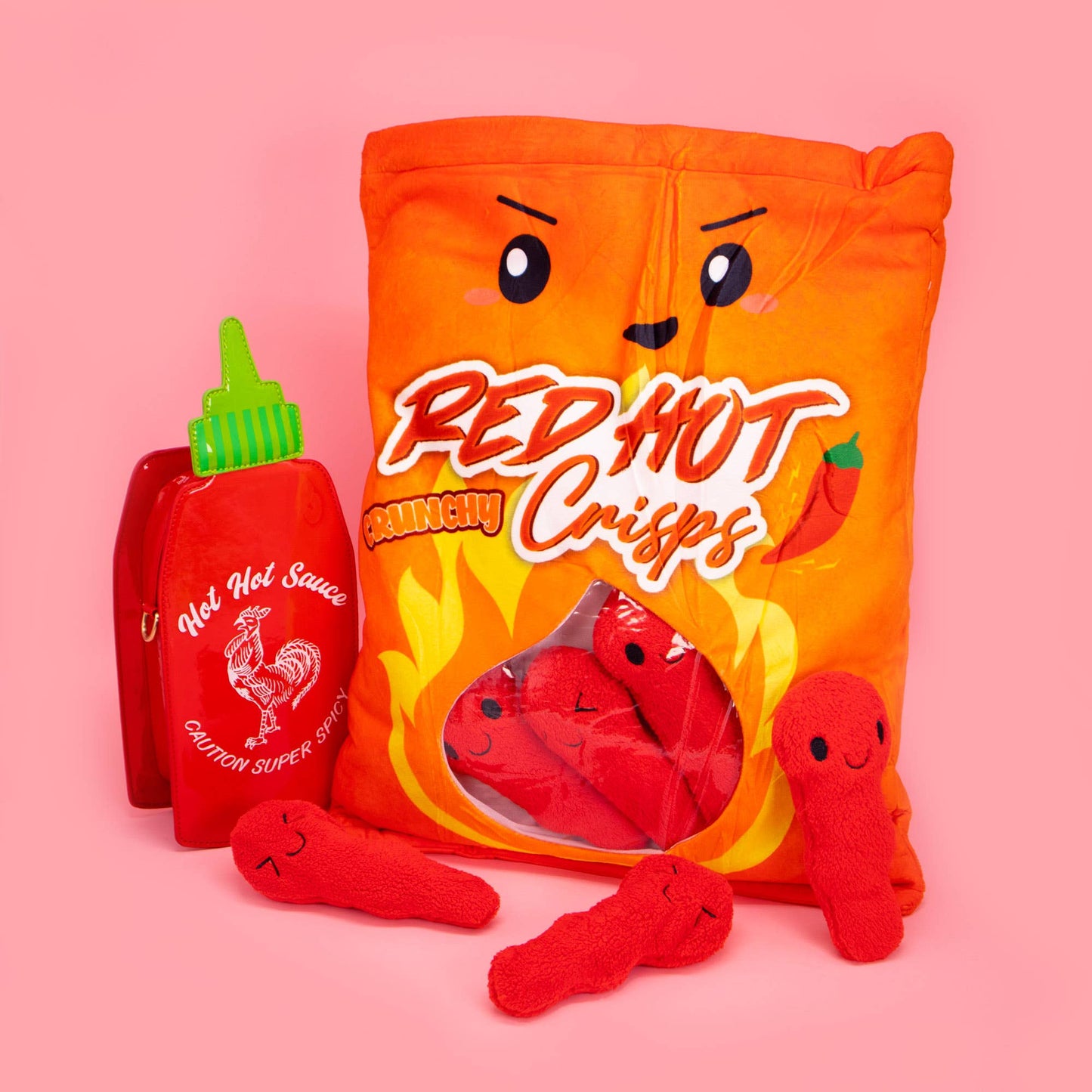 Mini Plushies - Red Hot Crisps