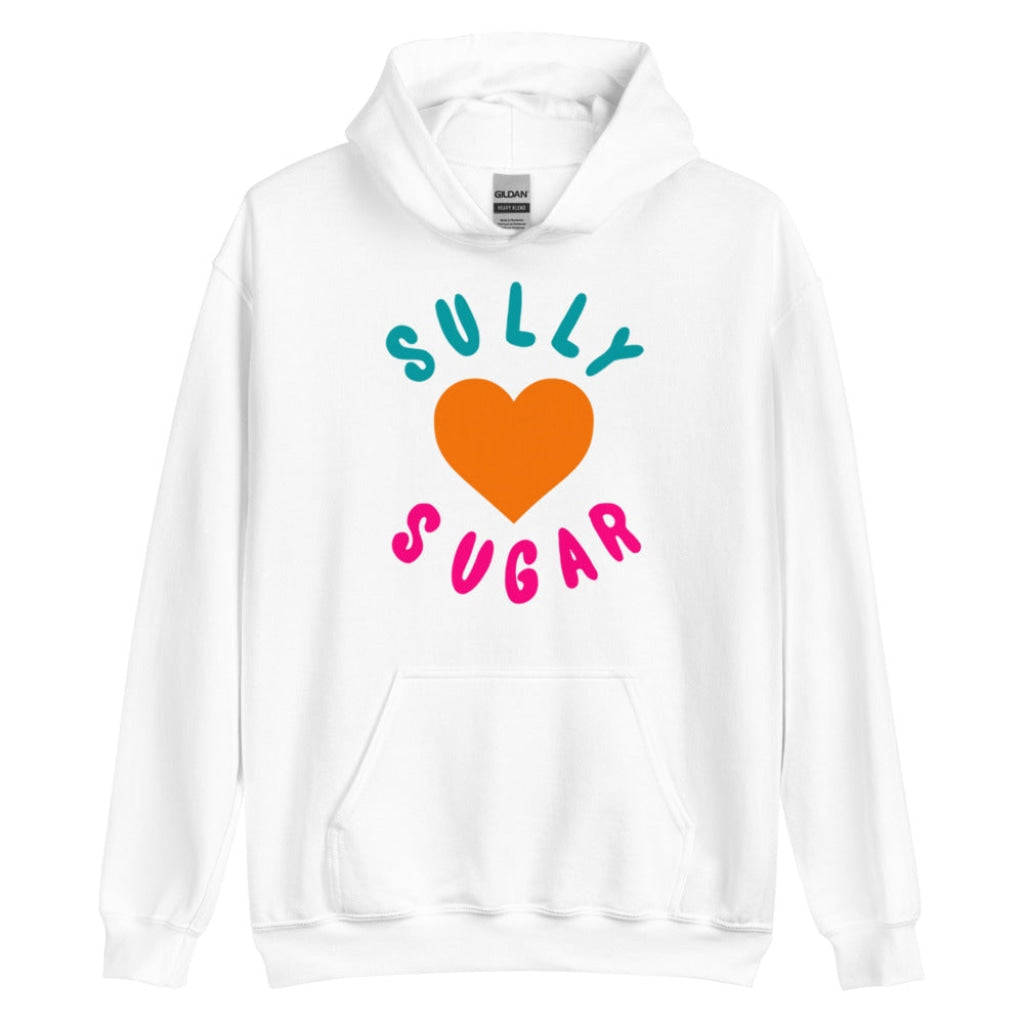 Adult Logo Hoodie White / S