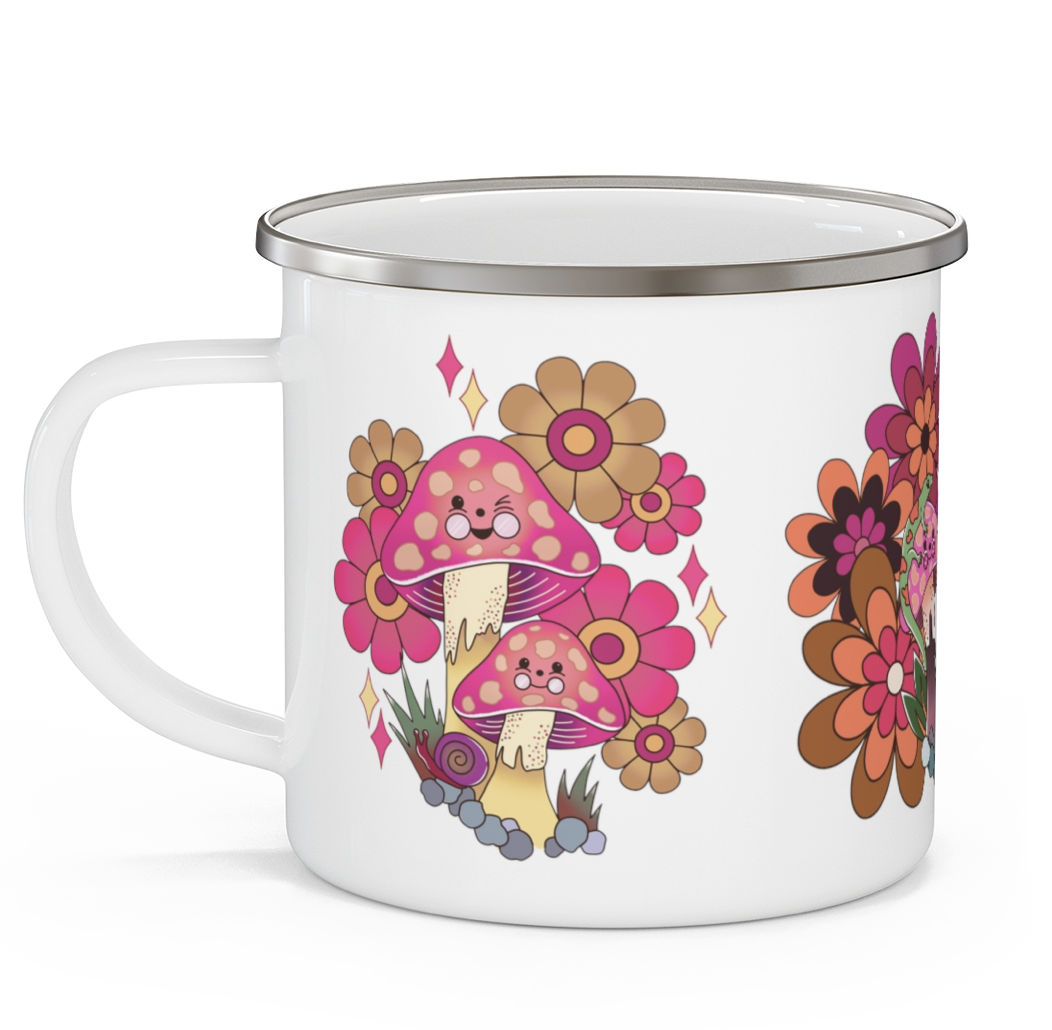 Magic Mushroom Camp Mug