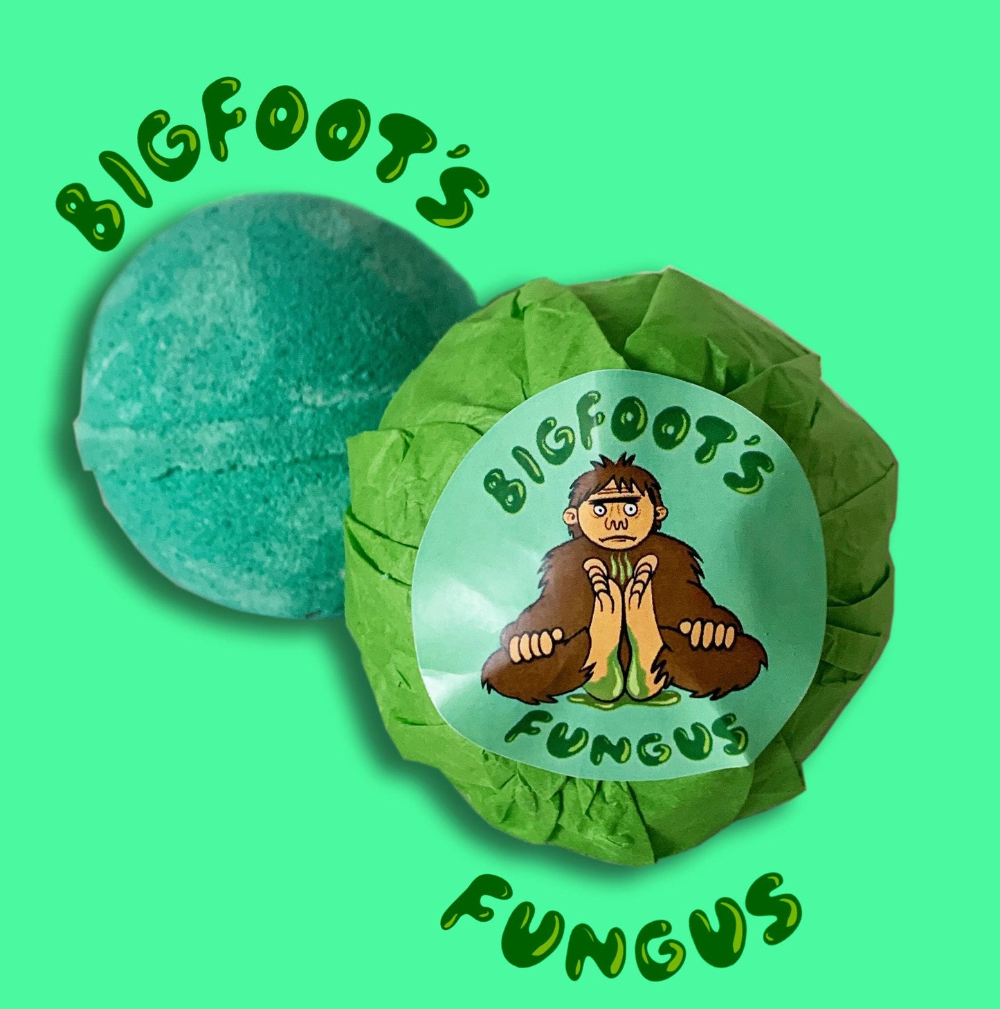 Bigfoot's Fungus Bath Bomb