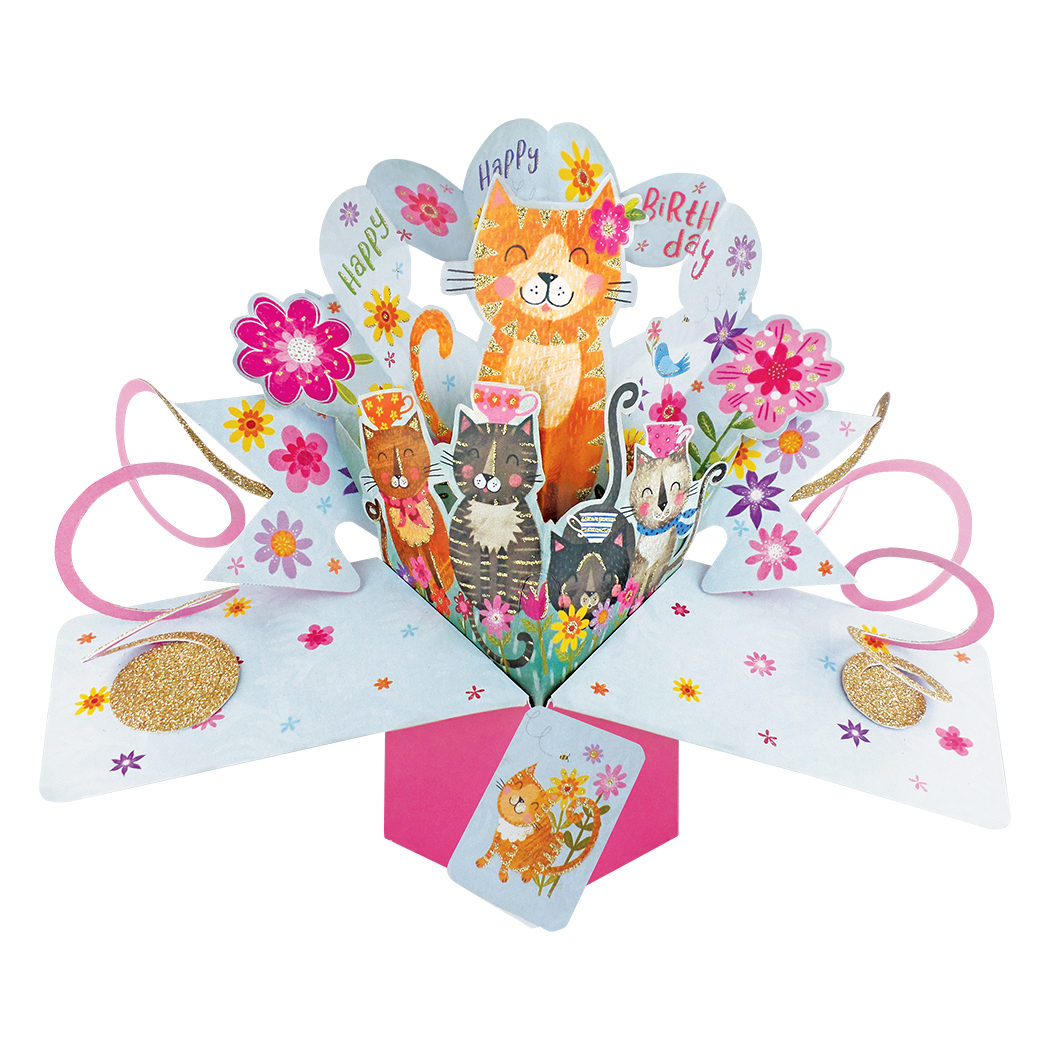 Happy Birthday - Cats
