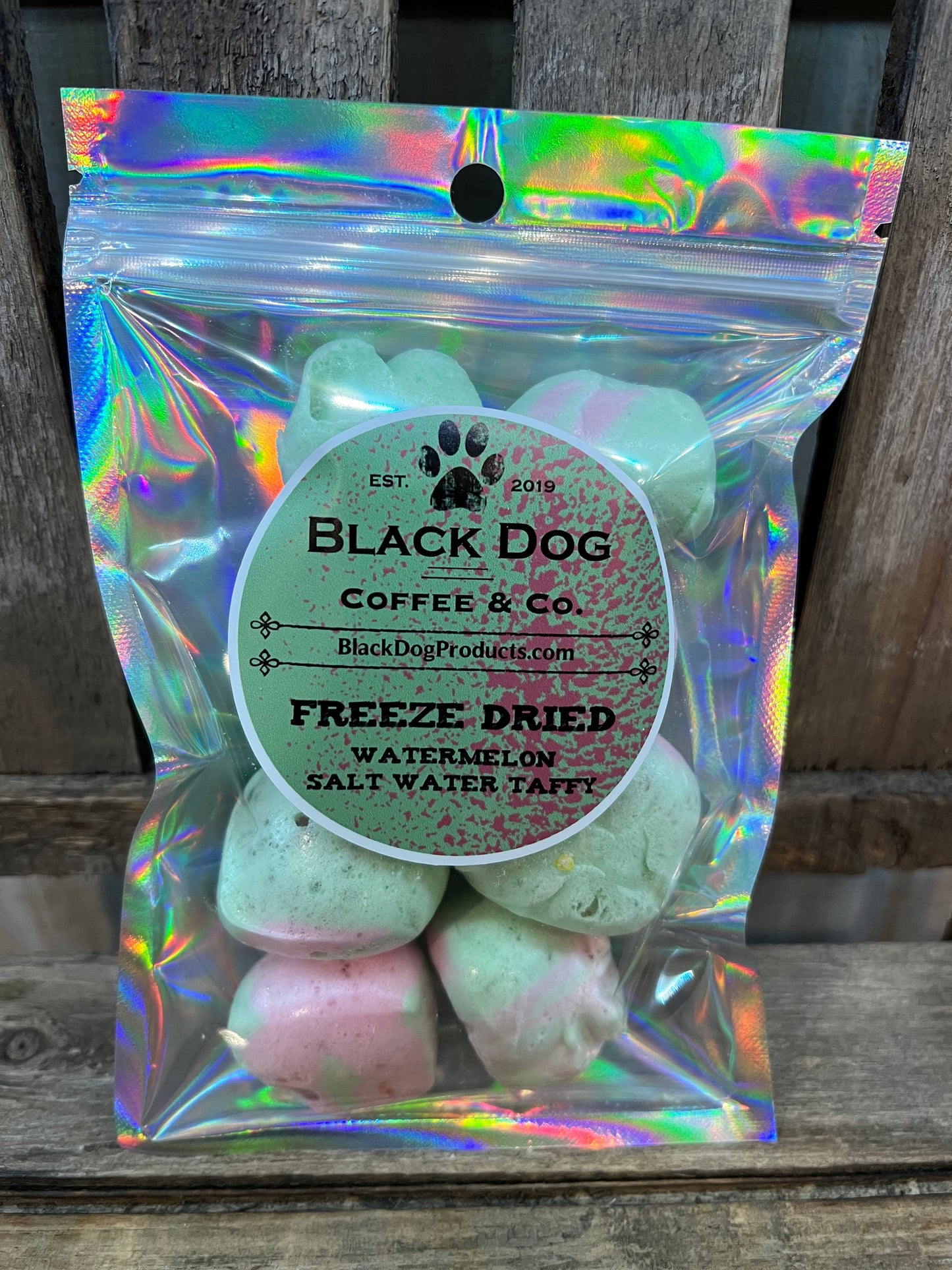 Freeze Dried Watermelon Saltwater Taffy | Freeze Dried Candy