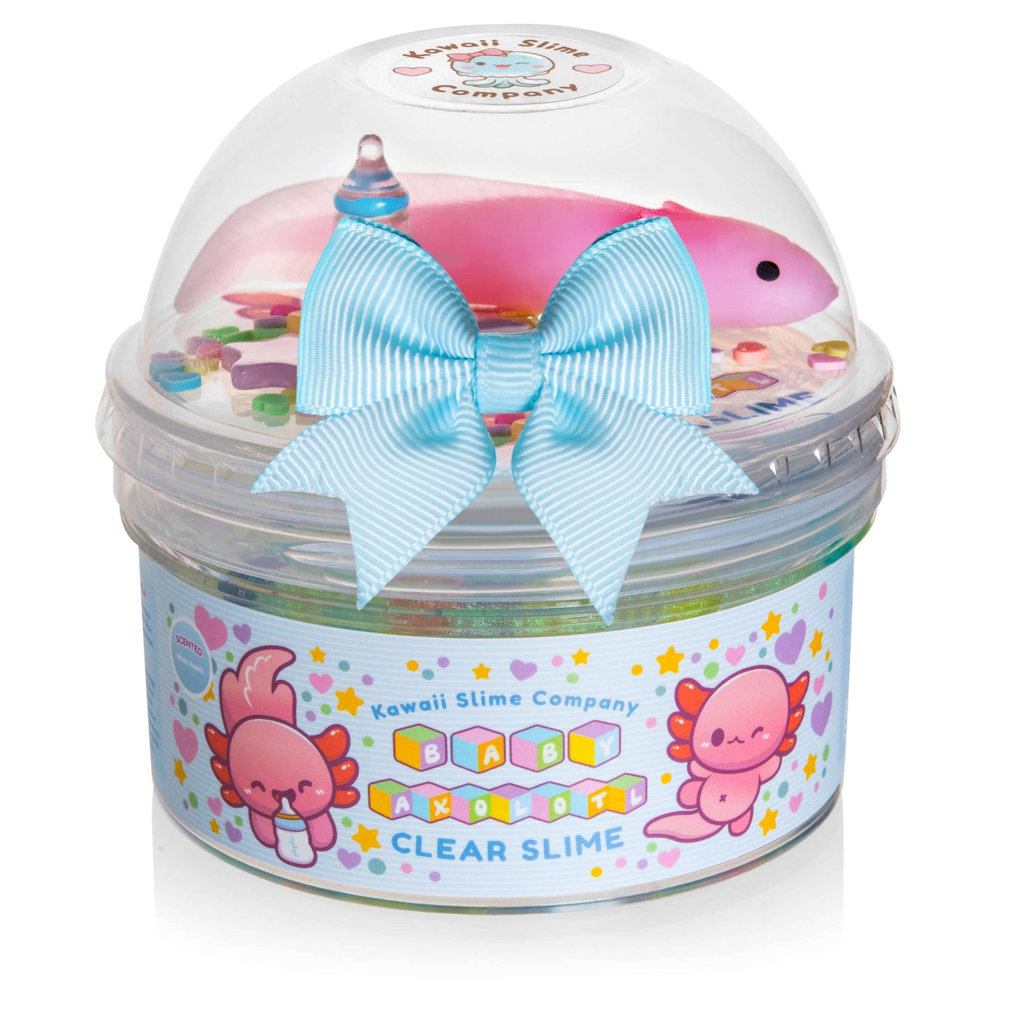 Baby Axolotl Clear Slime (4pcs/case)