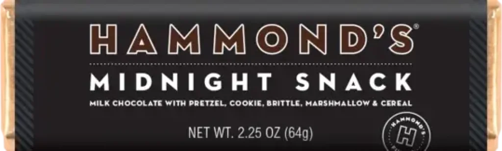 Midnight Snack Milk Chocolate Candy Bar 2.25Oz &
