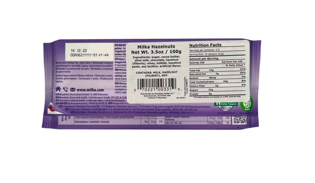 Milka Broken Hazelnut