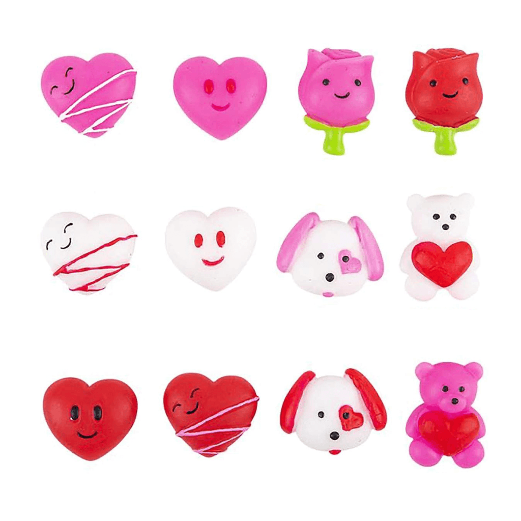 Valentines Day Mochi Squishy (100Pcs/Case) - Ws