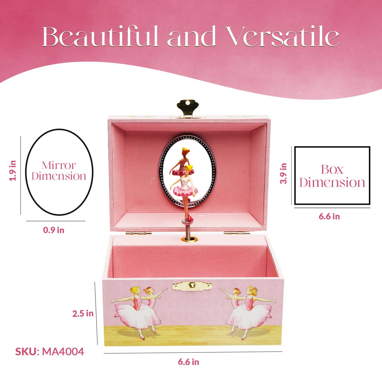 Small Ballerina Jewelry Box