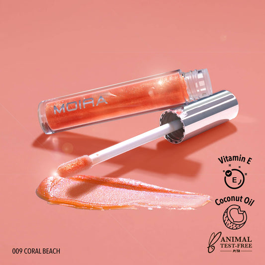 Gloss Affair Lip Gloss (009, Coral Beach)