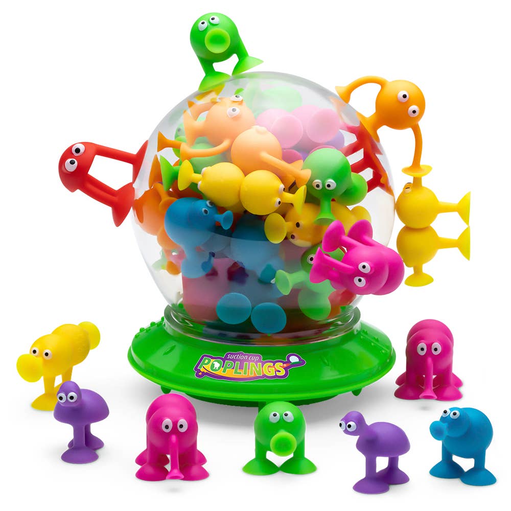 Poplings - Suction Cup Toy Characters!