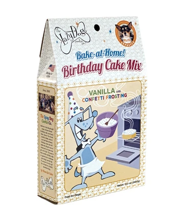 Vanilla Birthday Cake Mix w/Sprinkles & Frosting Mix