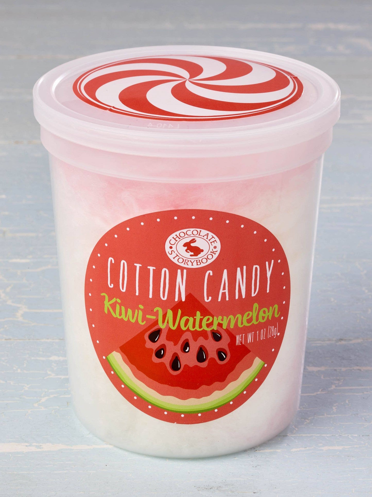 Kiwi-Watermelon Cotton Candy