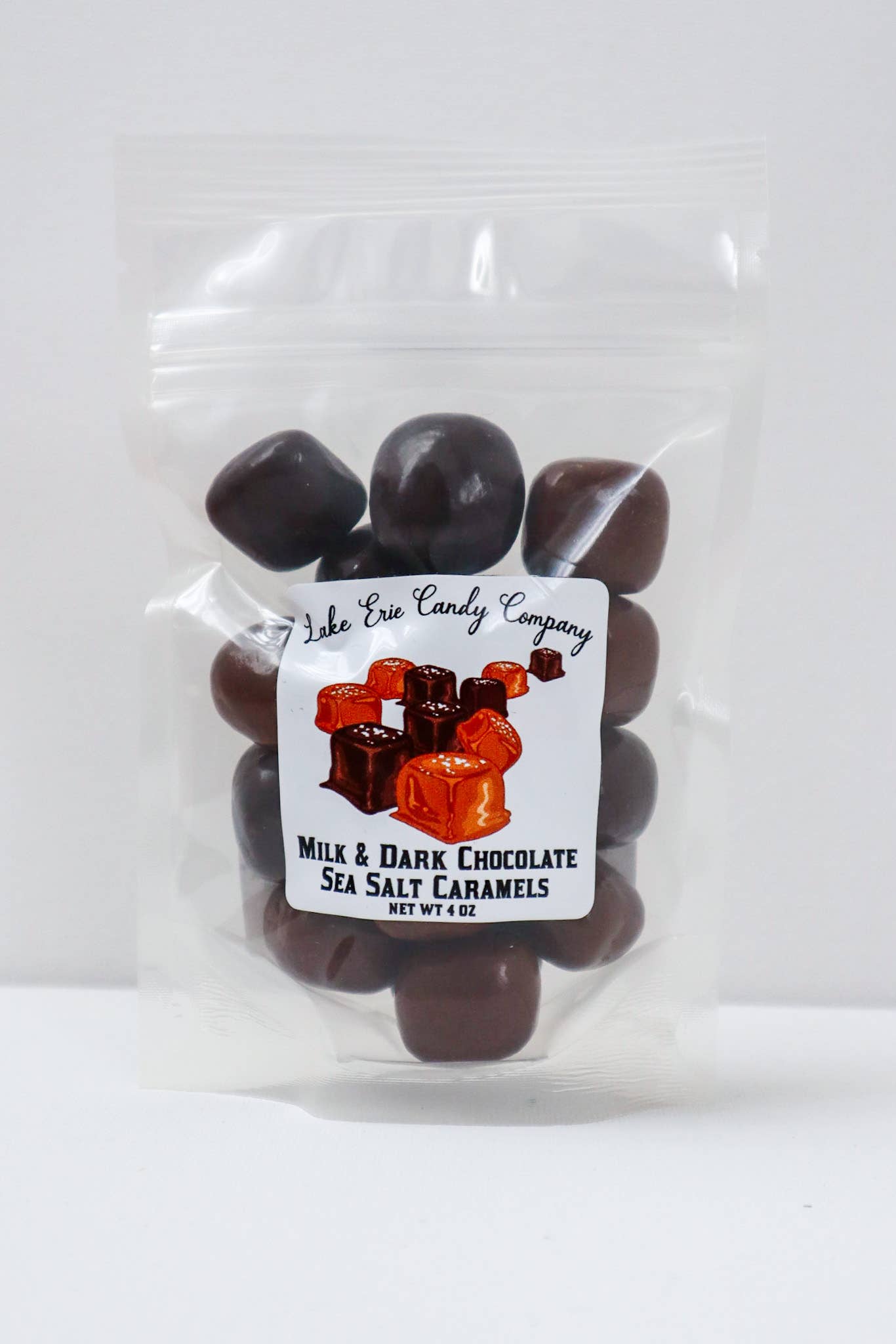 Milk & Dark Chocolate Sea Salt Caramels