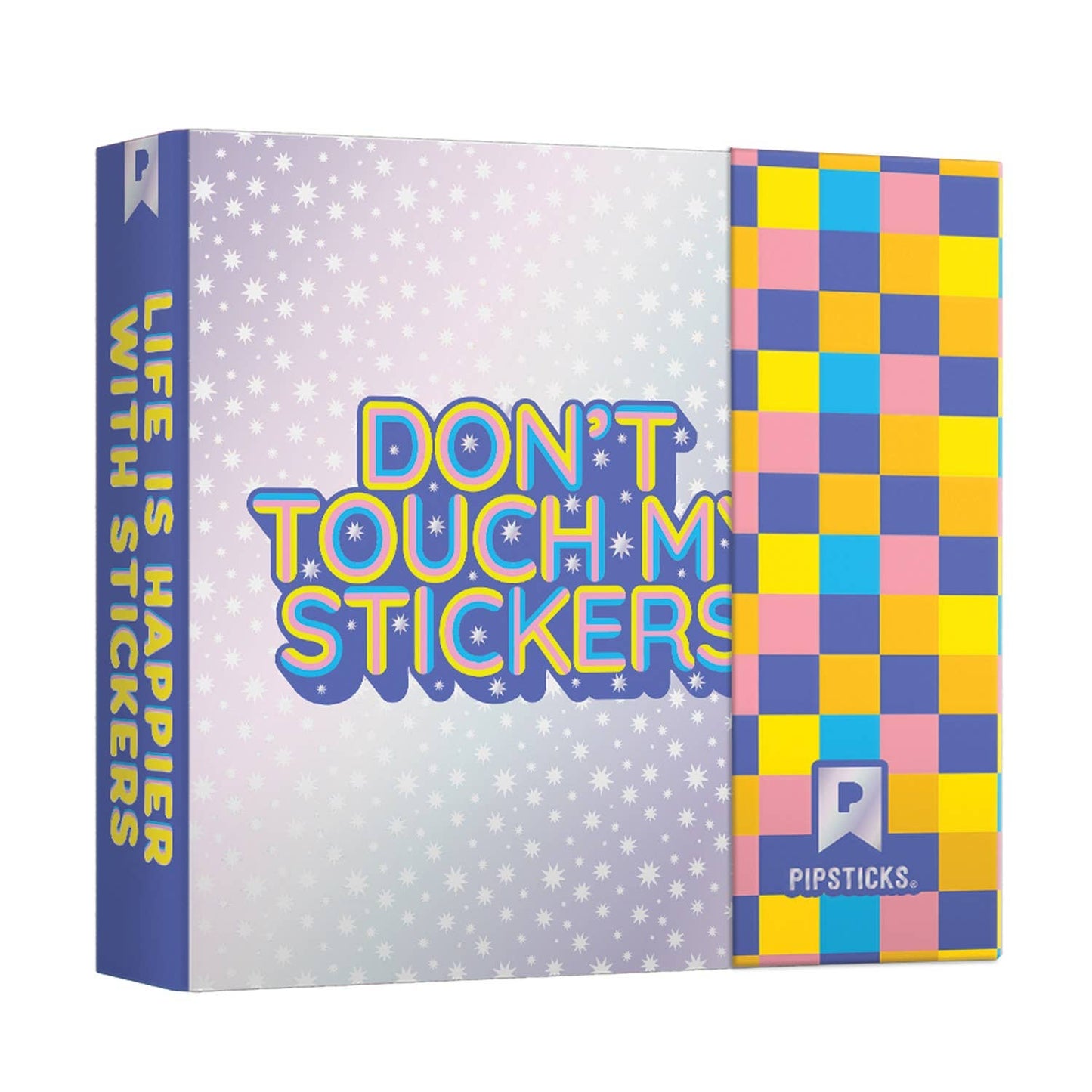 Don't Touch My Stickers Sticker Keeper Book