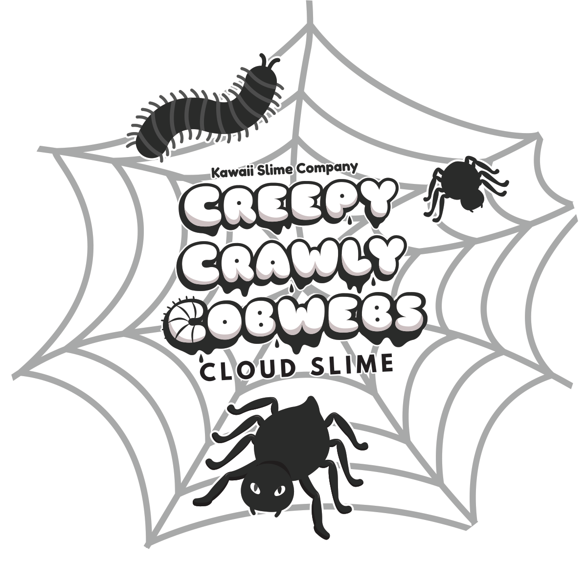 Creepy Crawly Cobwebs Cloud Slime