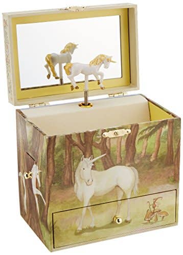 Unicorn Jewelry Box For Little Girls