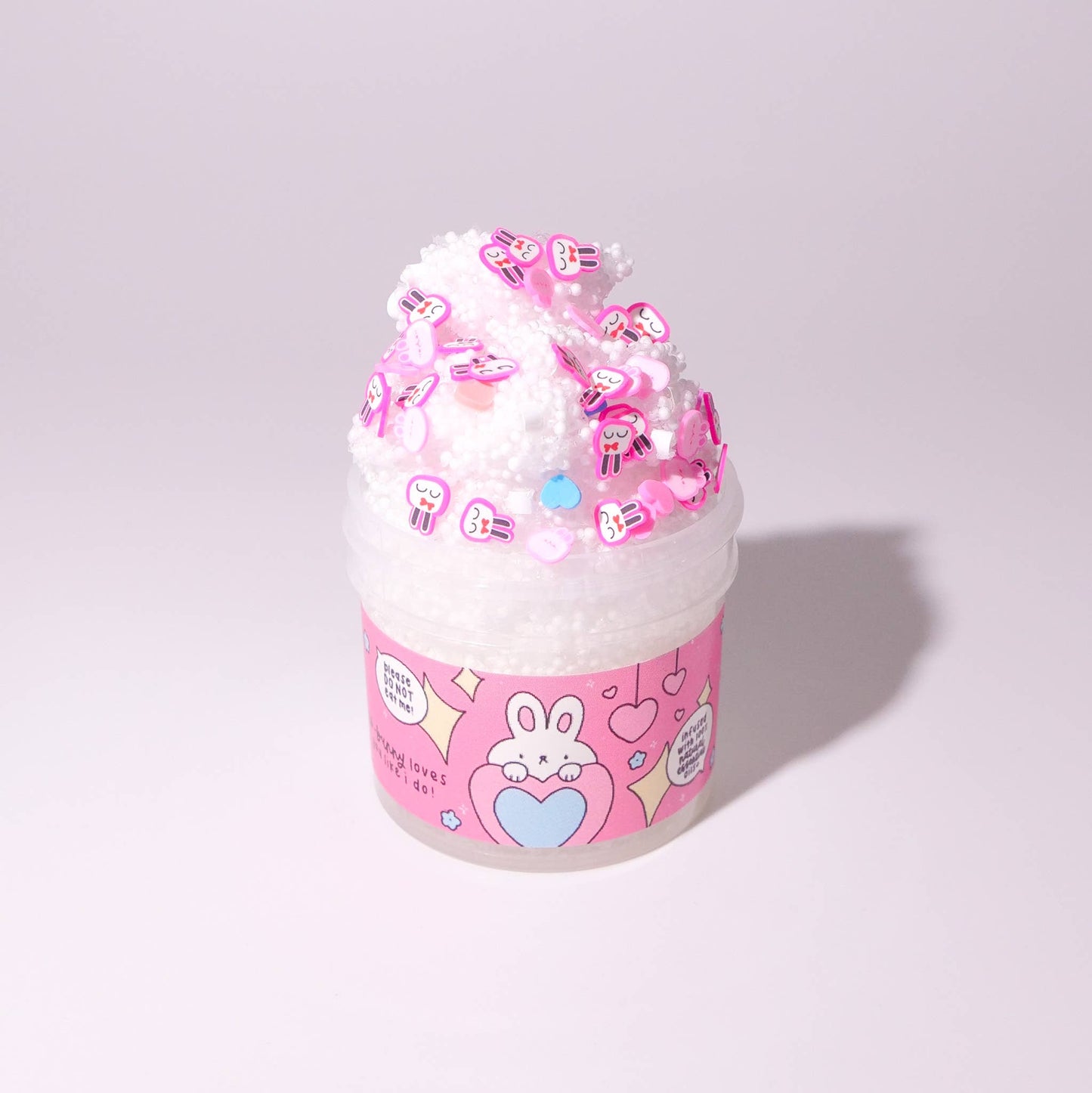 No Bunny Loves your Like I do MINI Slime -  Valentine's Day: No Shrink Band