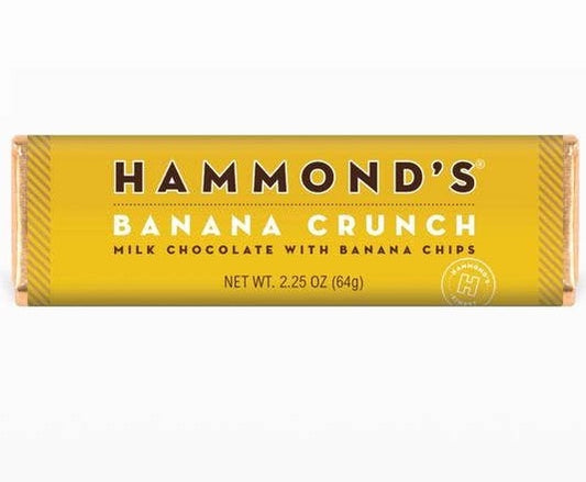 Banana Crunch Milk Chocolate Bar 2.25oz