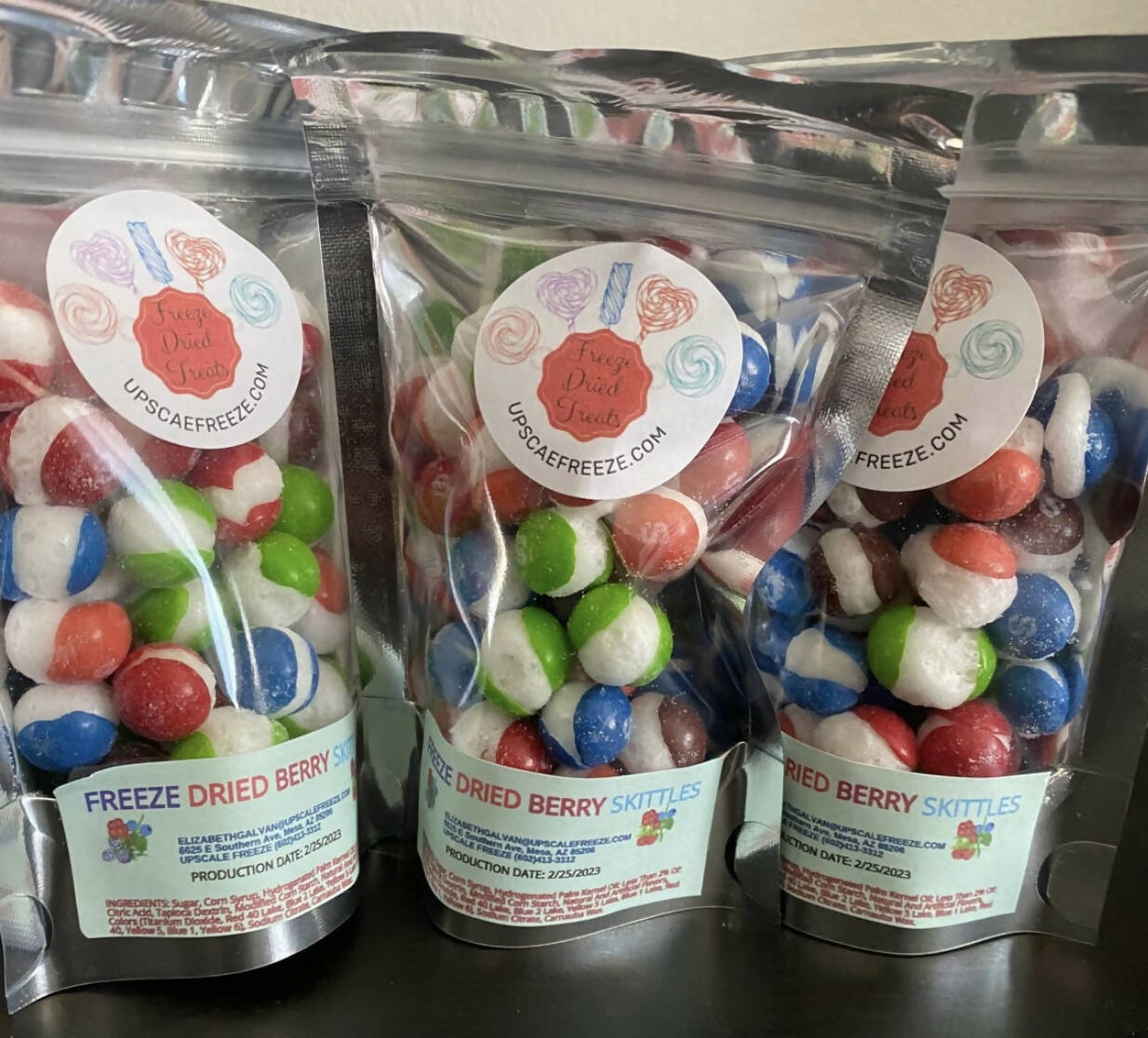 Freeze Dried Wild Berry Skittles