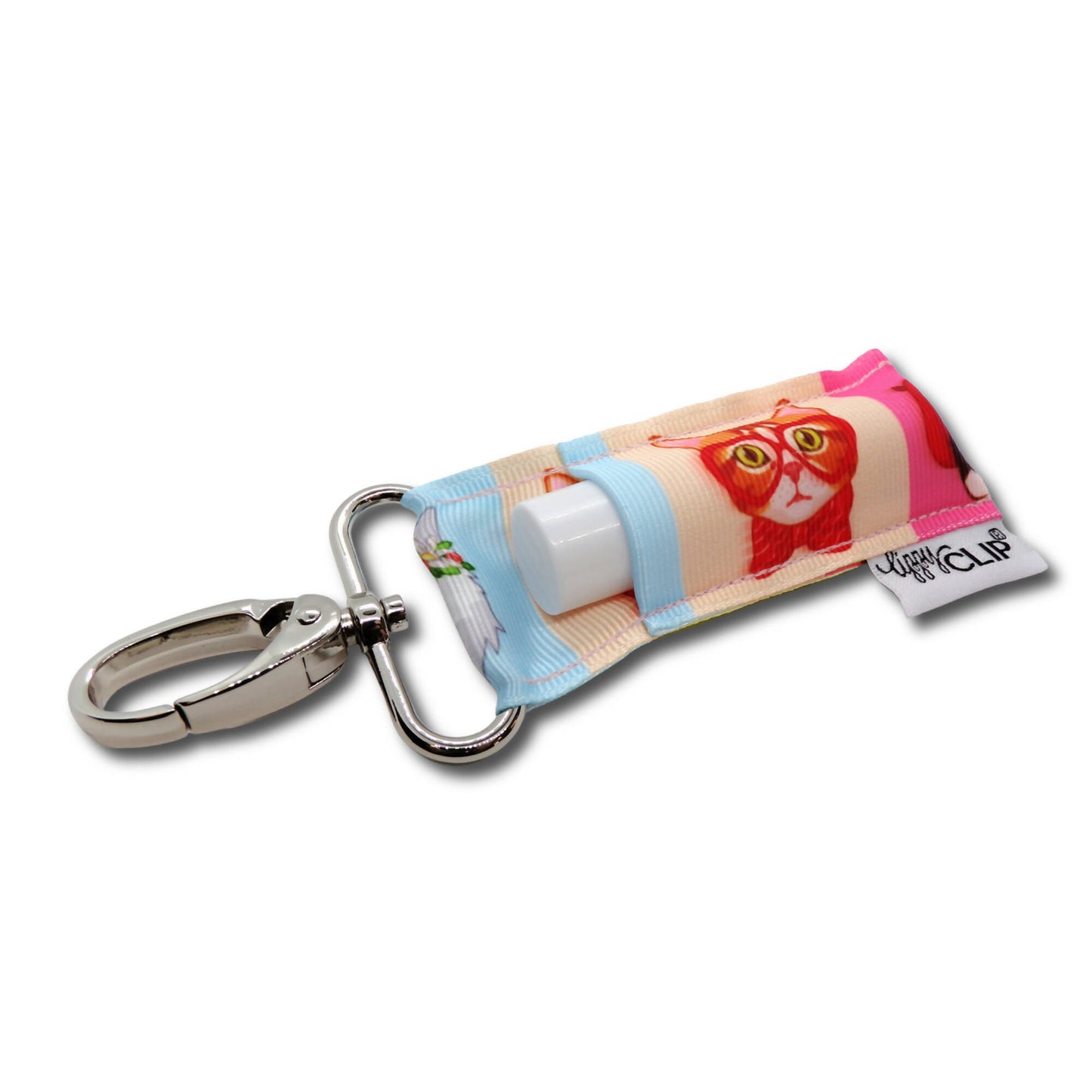 Quirky Cats Lippyclip Lip Balm Holder for Chapstick