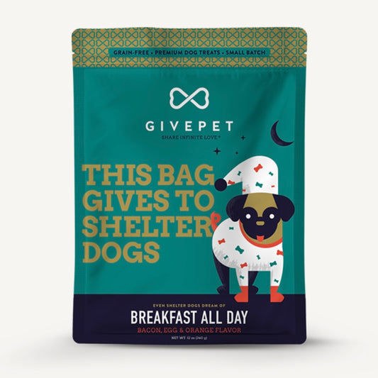 GivePet Breakfast All Day-Bacon Egg Orange