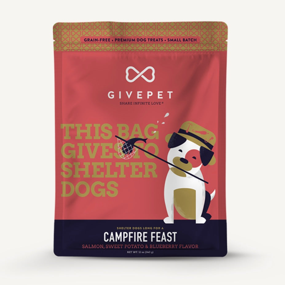GivePet Campfire Feast-Salmon Sweet Potato Blueberry