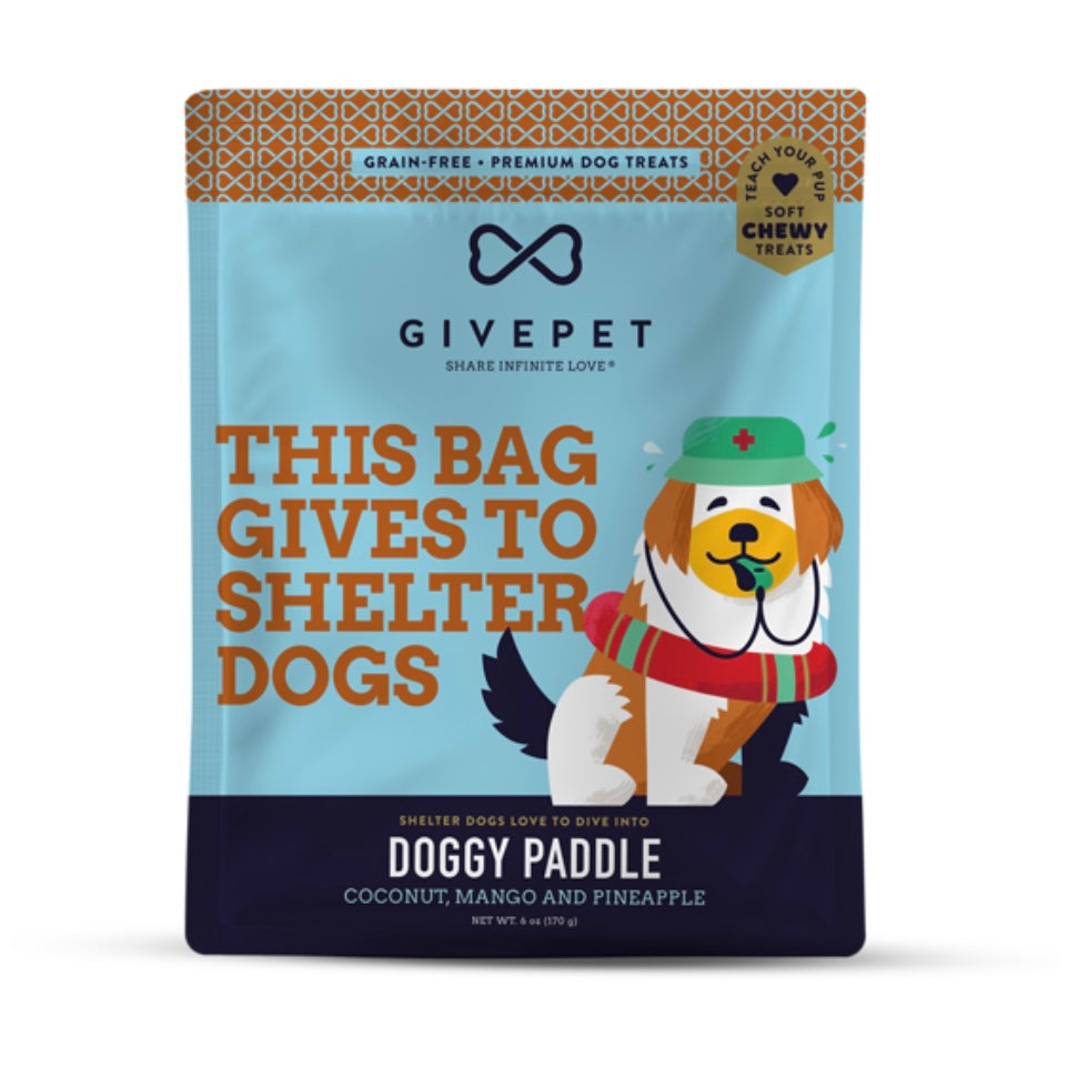 GivePet Doggy Paddle-Coconut Mango Pineapple