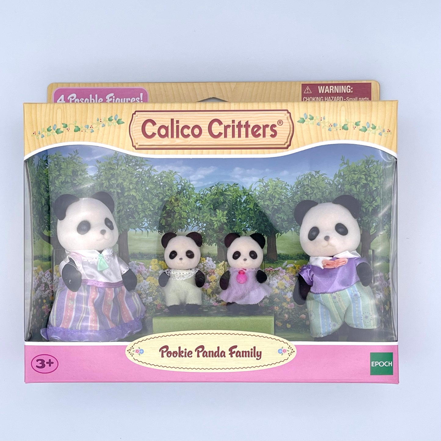 Calico Critter Pookie Panda Family