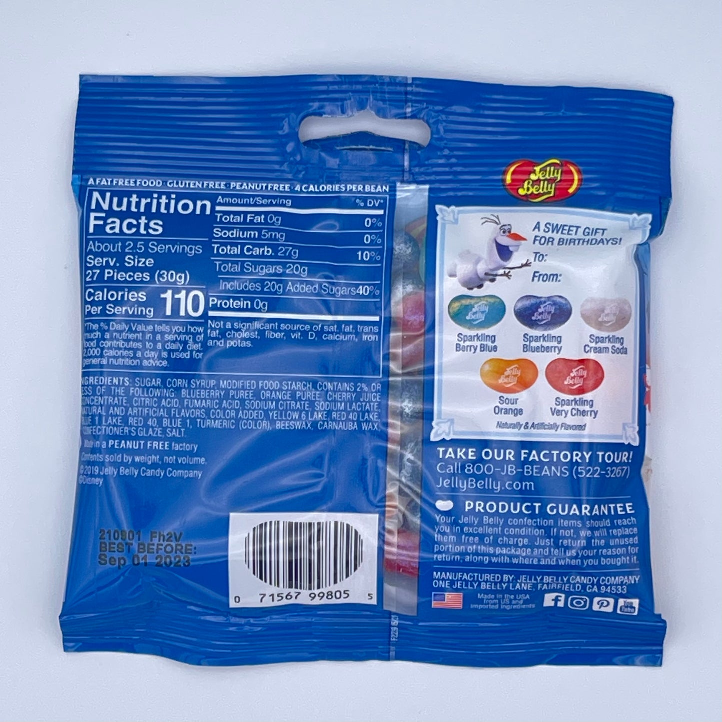 Jelly Belly Grab Bag Frozen