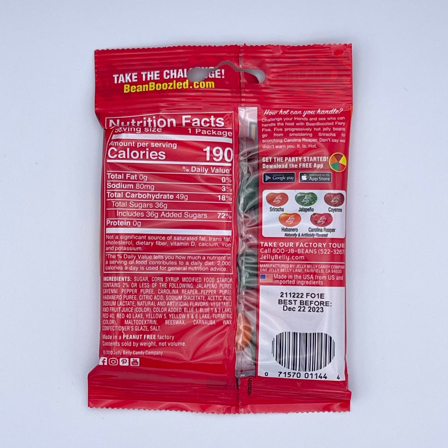Jelly Belly Grab Bag Bean Boozled Fiery Five