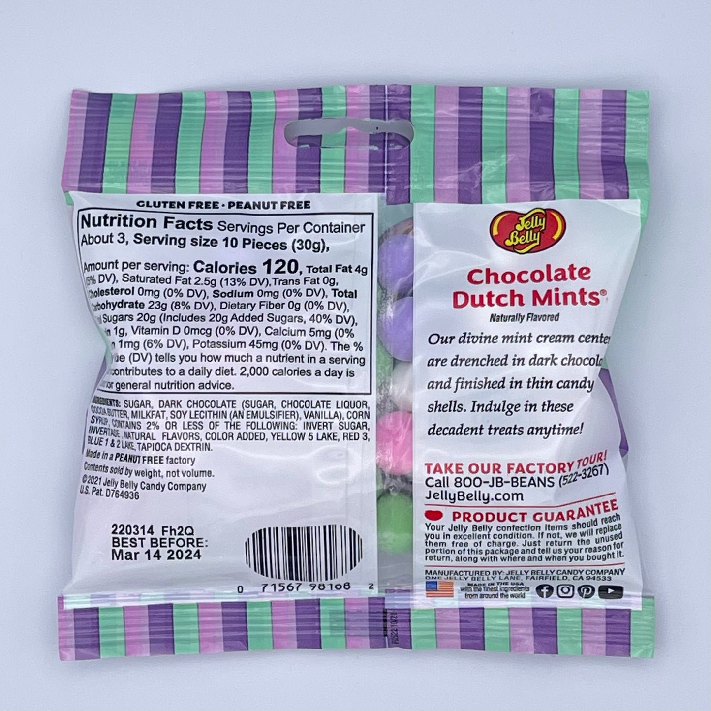 Jelly Belly Grab Bag Chocolate Dutch Mints