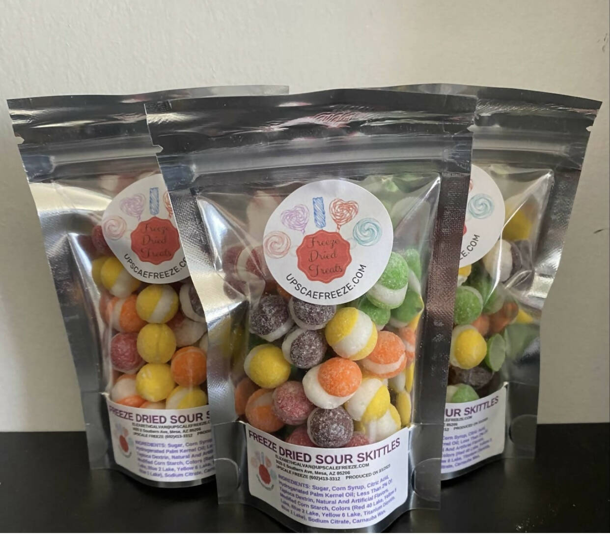 Freeze Dried Sour Skittles