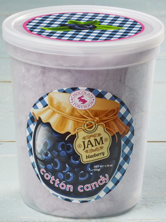 Blueberry Jam Cotton Candy