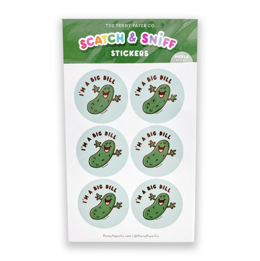 Big Dill - Supersized Scratch And Sniff Stickers