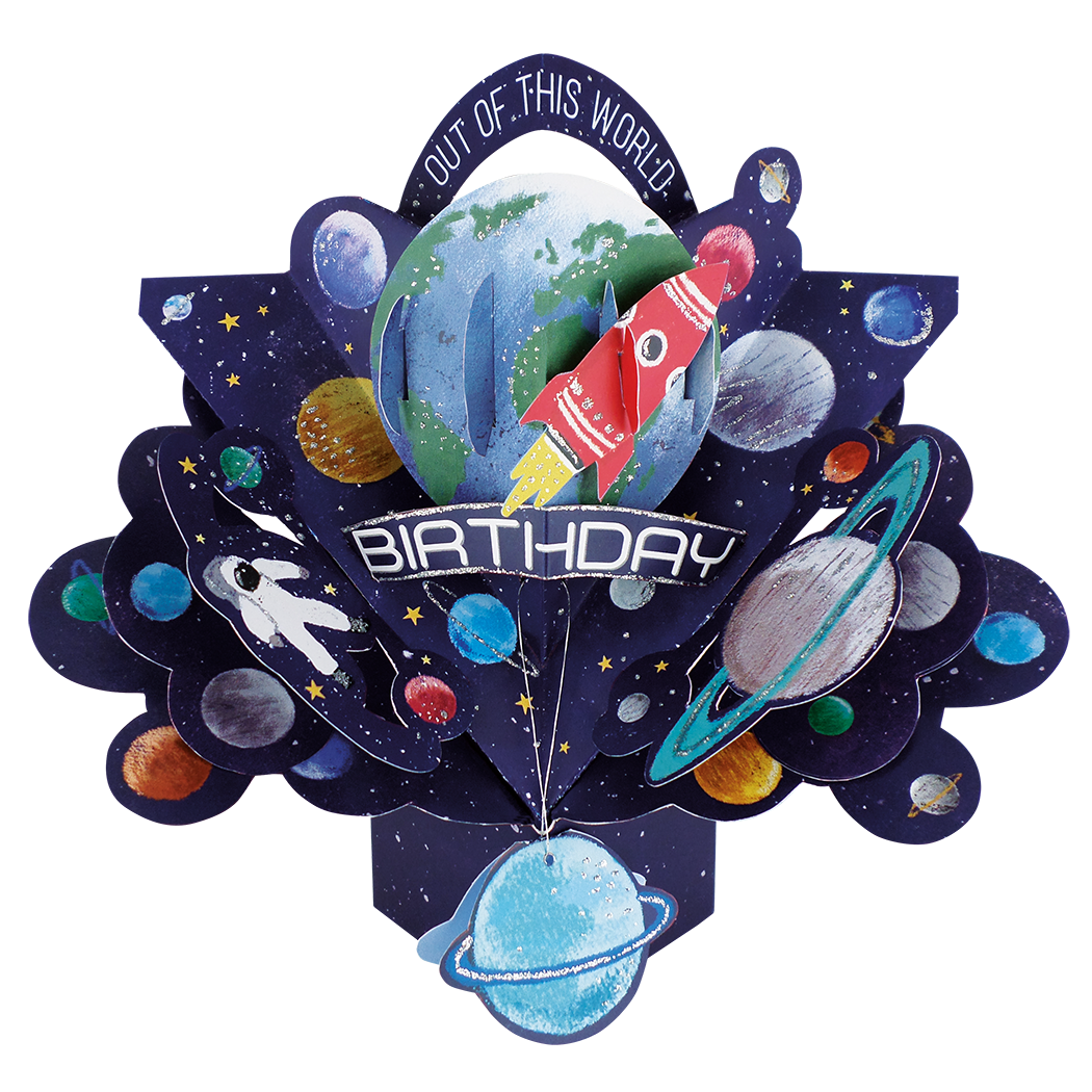 Happy Birthday - Space