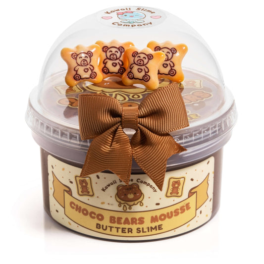 Choco Bears Mousse Butter Slime (4Pcs/Case) - Ws