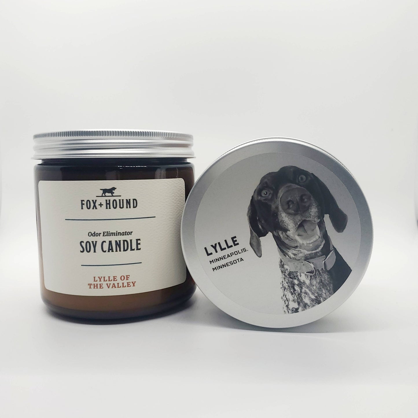 Fox + Hound Rescue Dog Lylle Soy Candle "Lylle of the Valley