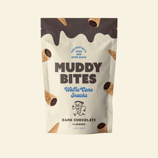 Dark Chocolate Muddy Bites Candy &
