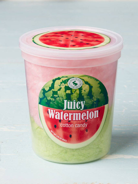 Juicy Watermelon Cotton Candy